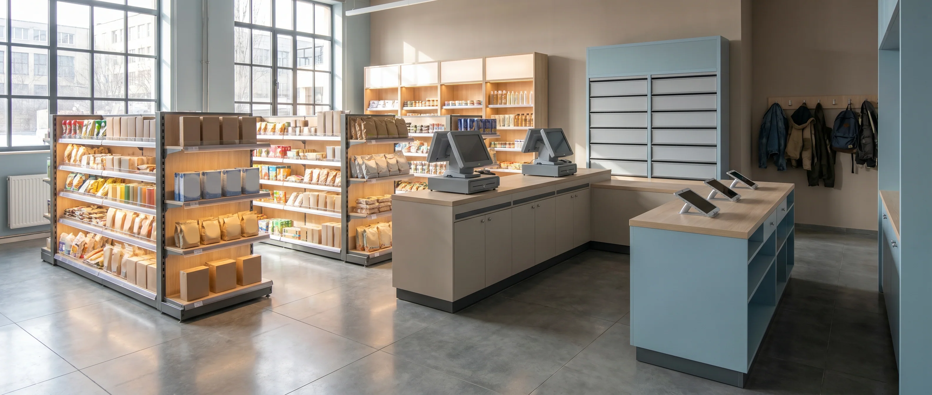 Schola sales-floor atelier in Bucharest