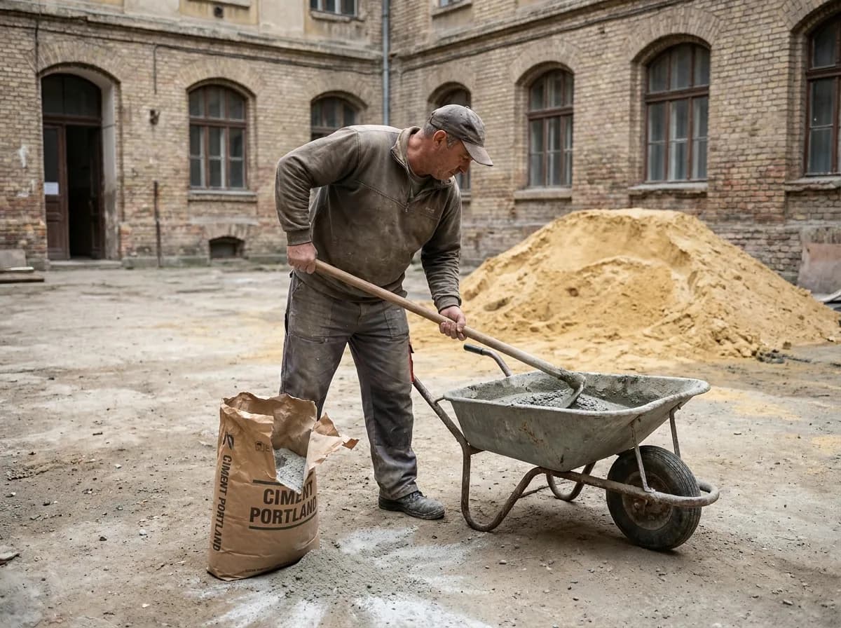 Mortar preparation