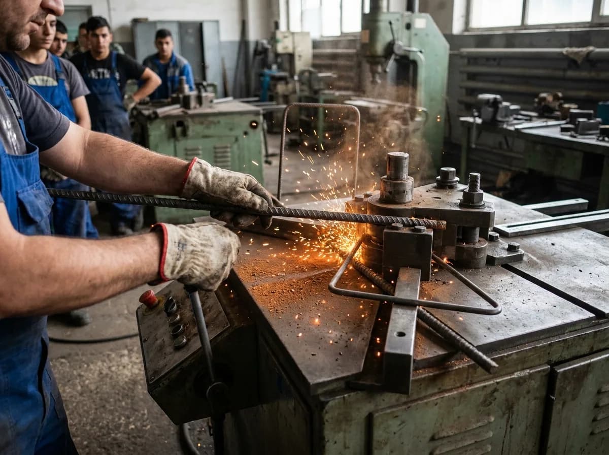 Rebar shaping