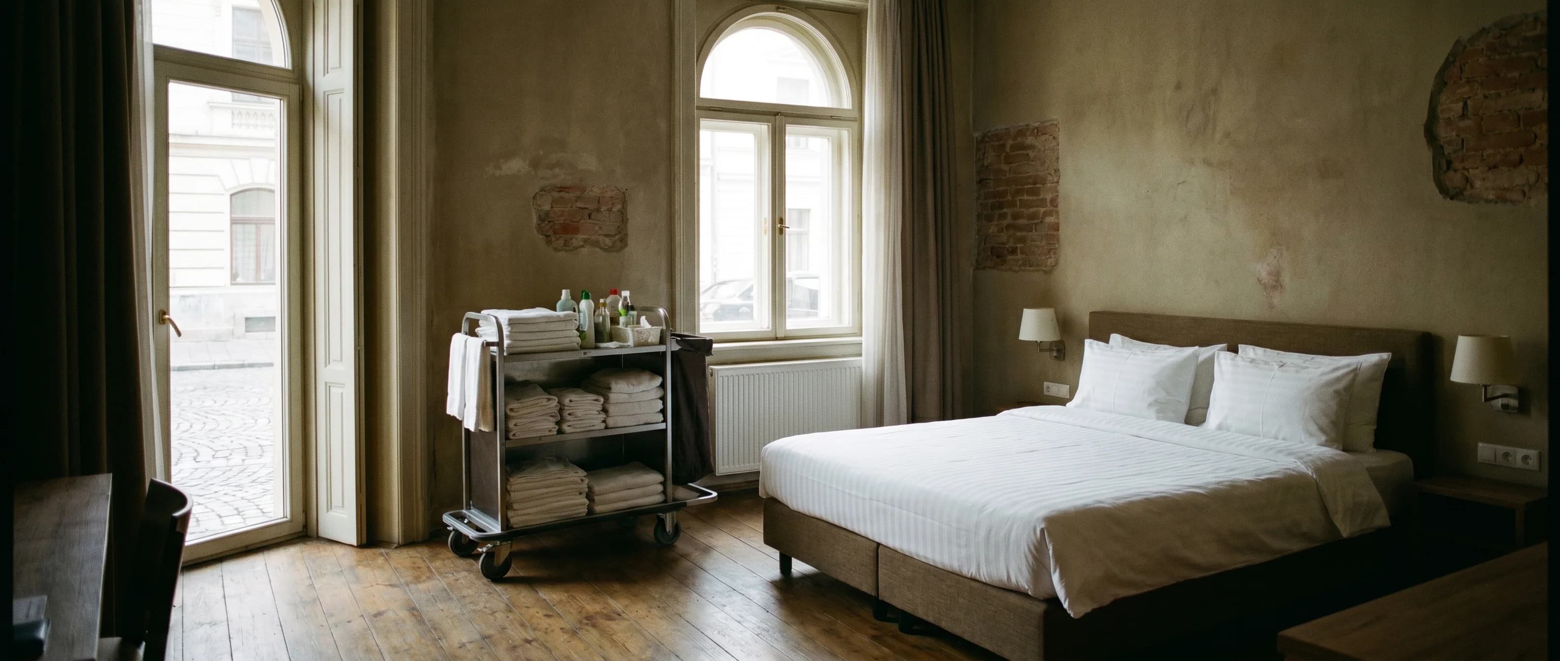 European Trade Academy hospitality atelier in Bucharest